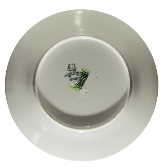 Limoges France Old Abbey Dinner Plate With Gold Greek Key Design Set of 4 - Picture 2 of 9